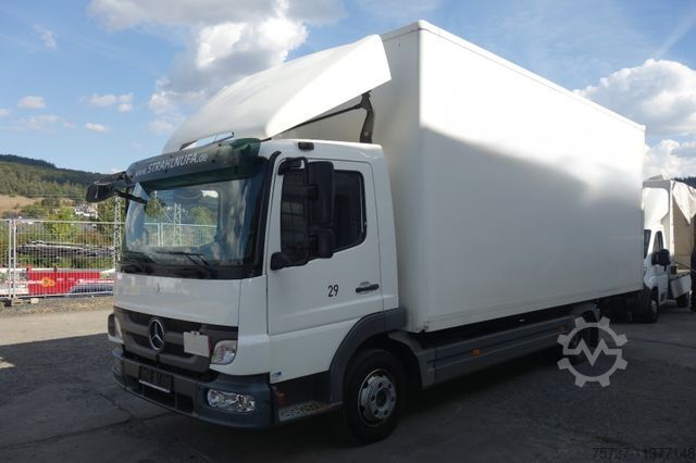Furgoneta caja MERCEDES-BENZ 818 L Atego Koffer + LBW