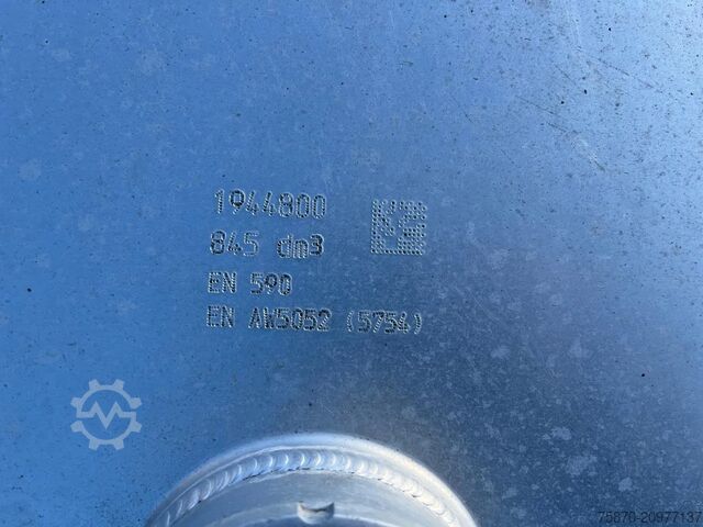 Δεξαμενή καυσίμου DAF Brandstoftank Diesel 845L 1944800