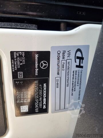 Kyldelastbil Mercedes-Benz Sprinter 315 CDI Maxi Koelwagen Bitemp Konvekta...