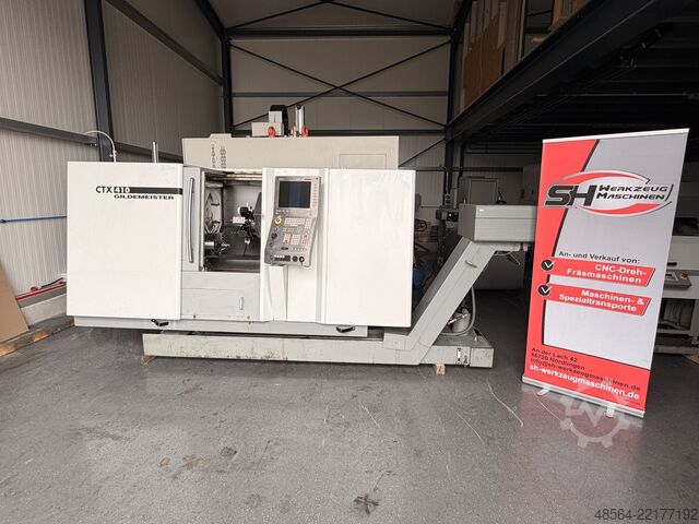 Centro de torneado y fresado CNC Gildemeister CTX 410 V6