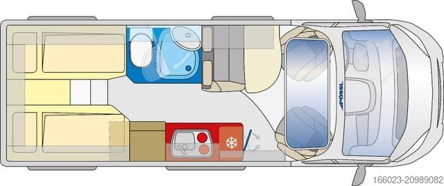 Lakóautó PÖSSL Summit Prime 640 Fiat 160 PS