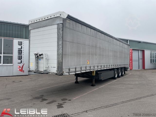 Naczepa otwarta z plandeką SCHMITZ CARGOBULL SCS24*LBW Ladebordwand*RSAB*Liftachse