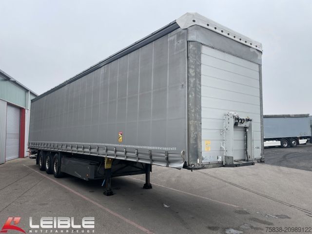 Naczepa otwarta z plandeką SCHMITZ CARGOBULL SCS24*LBW Ladebordwand*RSAB*Liftachse