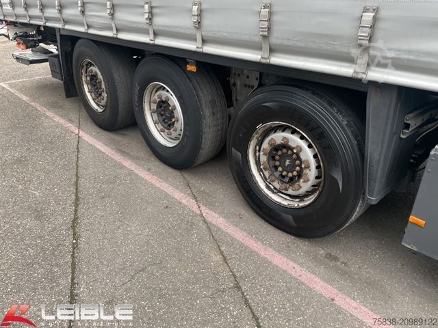 Naczepa otwarta z plandeką SCHMITZ CARGOBULL SCS24*LBW Ladebordwand*RSAB*Liftachse