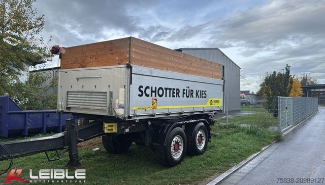 Trójstronna przyczepa wywrotka KEMPF THKD18*Alu Bordwände*Alcoa Alu*SAF Achsen