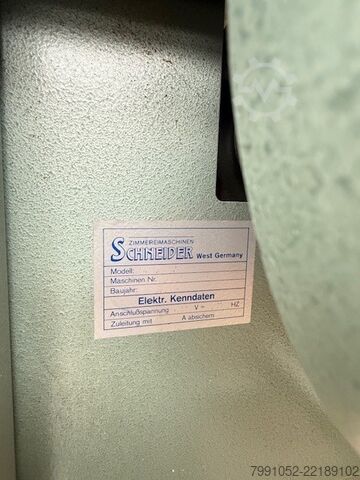 Bandsåg Zimmereimaschinen Schneider Bansäge