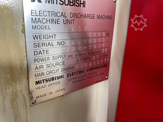 μηχανή ψευδαργύρου τόξου Mitsubishi EX30