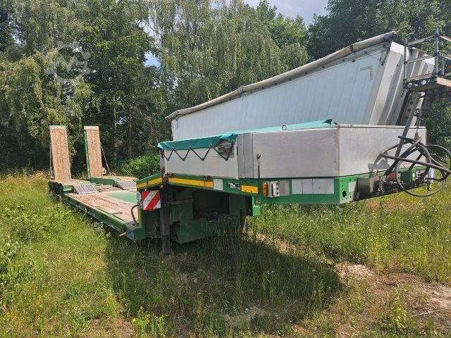 Alacsony rakfelületű félpótkocsi Goldhofer STZ-tl3-34/80  +* FUNH* 3x Lenk  50 t