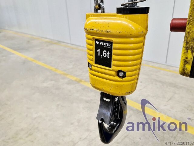 Two-rail gantry electric chain hoist Vetter P300 Portalkran 1,6t Krananlage