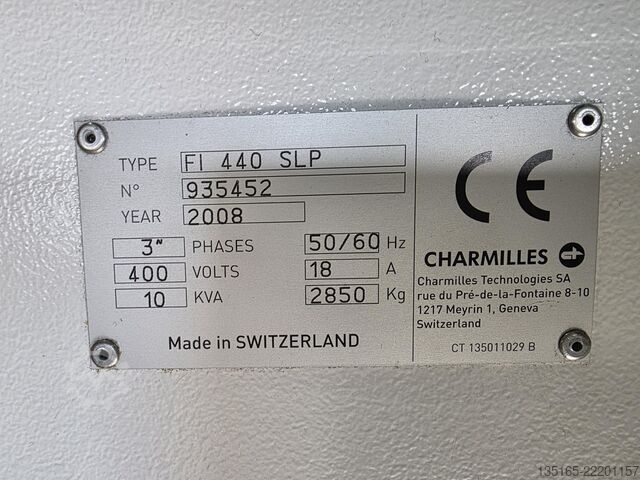 Drátová elektroerozivní řezačka AGIE CHARMILLES FI 440 SLP