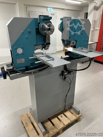 Remachadora de doble cabezal para encuadernación Sicom B163-5 Double-Head Binder Riveter
