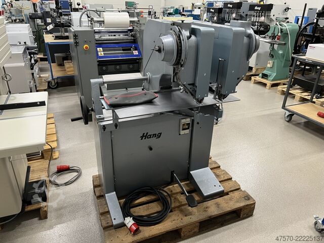 Hang 150 Dubbelkops Klinkmachine Hang 150 Double-Head Riveter for Binders