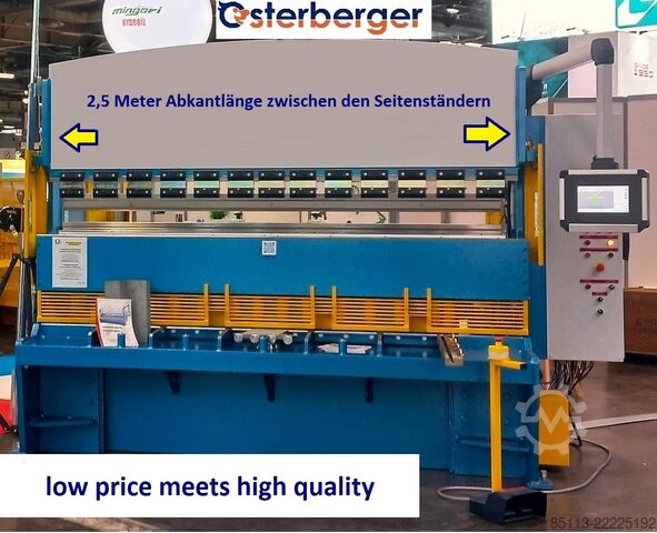 Kombinovana CNC abkant presa i makaze za lim. OSTERBERGER KBA