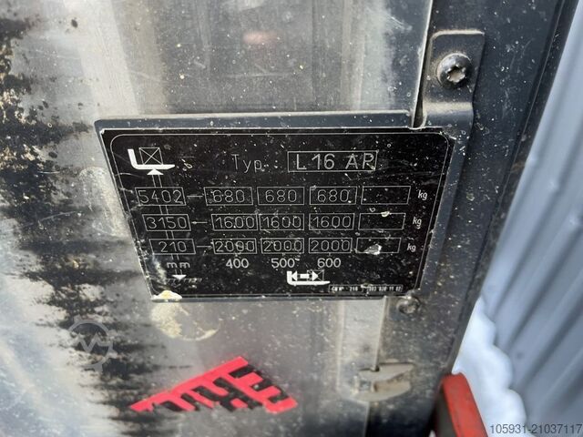 Fahrerstandstapler Linde L16APi
