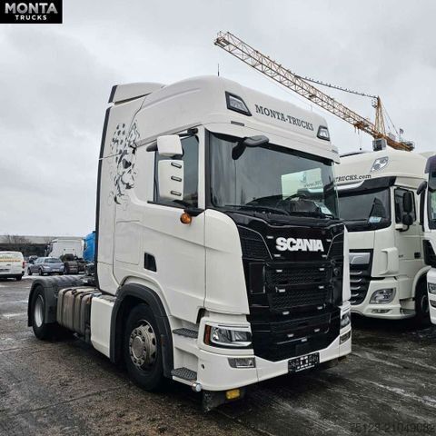 Standard trækkerunit SCANIA R500, Retarder, Standklima, 1.Hand, TÜV