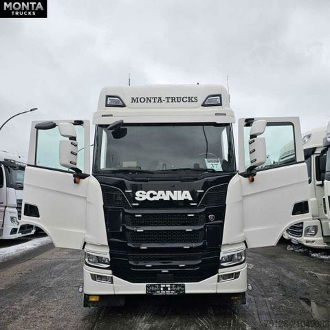 Standard trækkerunit SCANIA R500, Retarder, Standklima, 1.Hand, TÜV