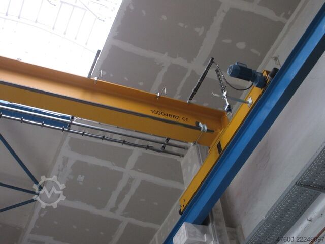 Podvěsný jeřáb, halový jeřáb, mostový jeřáb, rozchod 17500 mm Demag Hallenkran Brückenkran Kran 3,2 tt Seilzug DR 3200Kg Spur 17,5m Hub 10m