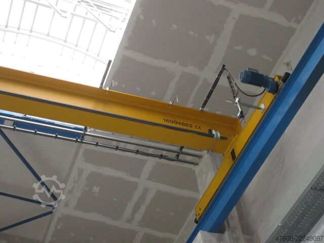 Podvěsný jeřáb, halový jeřáb, mostový jeřáb, rozchod 17500 mm Demag Hallenkran Brückenkran Kran 3,2 tt Seilzug DR 3200Kg Spur 17,5m Hub 10m