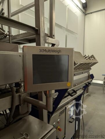 2013 Multiweigh Linie completă de cântărire și ambalare Multiweigh Complete weighing and packing line
