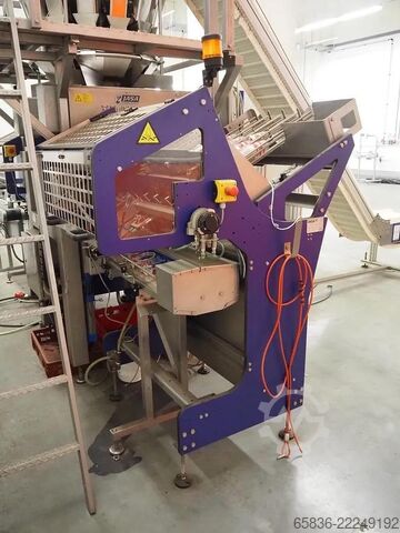 2013 Multiweigh Linie completă de cântărire și ambalare Multiweigh Complete weighing and packing line