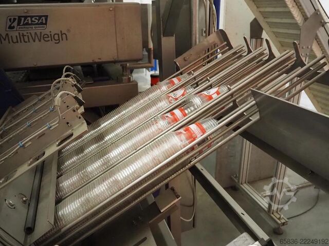 2013 Multiweigh Linie completă de cântărire și ambalare Multiweigh Complete weighing and packing line