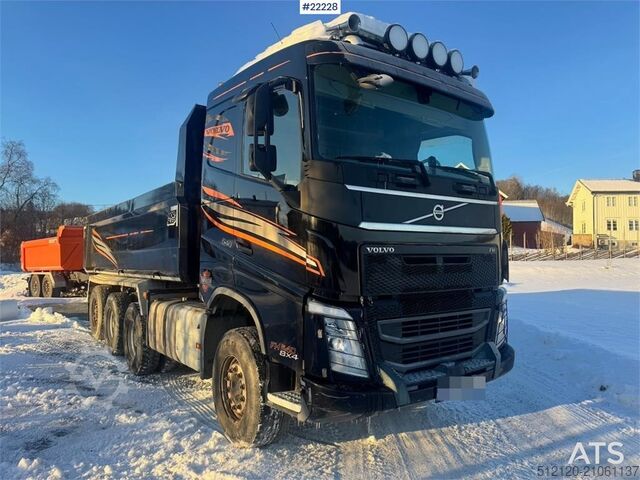 Camion de gunoi Volvo FH540 Tridem Tipper Truck – Prepared for Snow Plou
