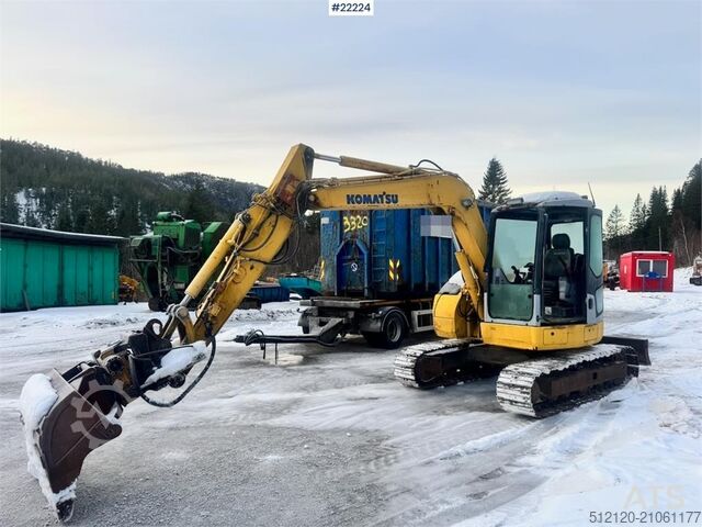 Excavator Midi Komatsu PC78US-6 w/ Rototilt – 3 buckets – 6,300 hours WAT