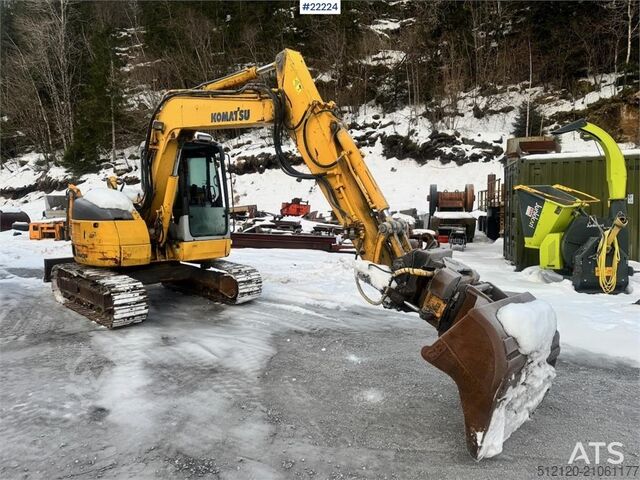 Excavator Midi Komatsu PC78US-6 w/ Rototilt – 3 buckets – 6,300 hours WAT