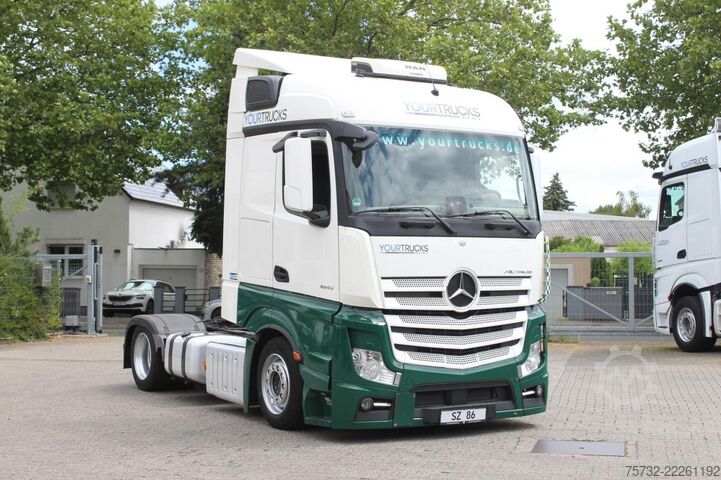 Nagy térfogatú nyergesvontató Mercedes-Benz Actros 1845 MP5 Big Space   Kühlbox  Standklima