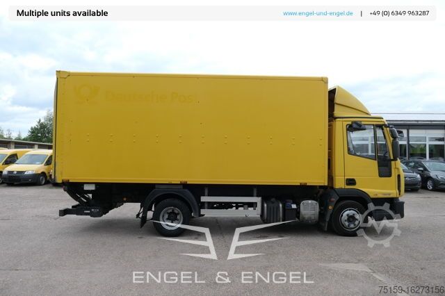 Furgoneta caja iveco EuroCargo ML 75 E 16 P LBW LUFT AUTOMATIK EURO-5 Koffer-Innenlänge 5,5m