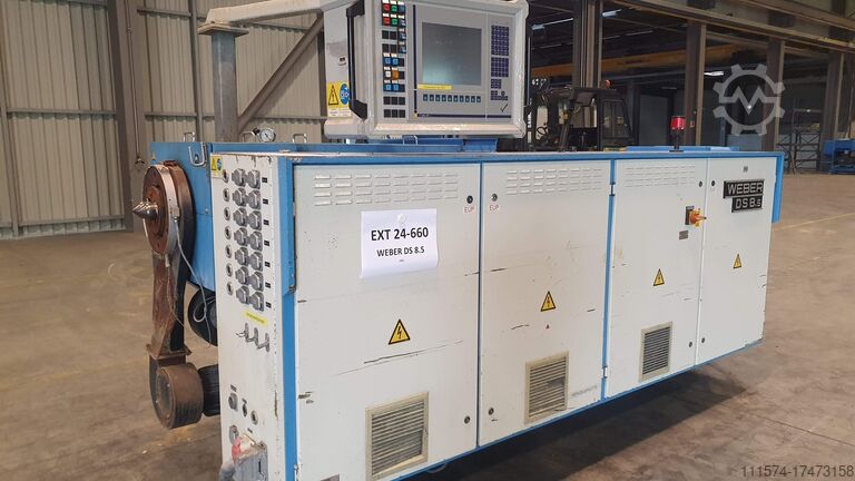 Wytłaczarka dwuślimakowa KMD114/26 Weber DS 8.5