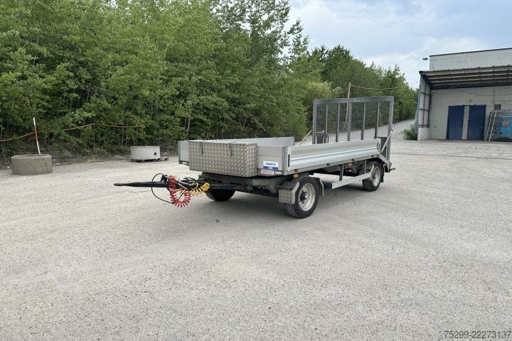 Brandalı açık römork  PHT 6000 Brücke / Swiss-Vehicle