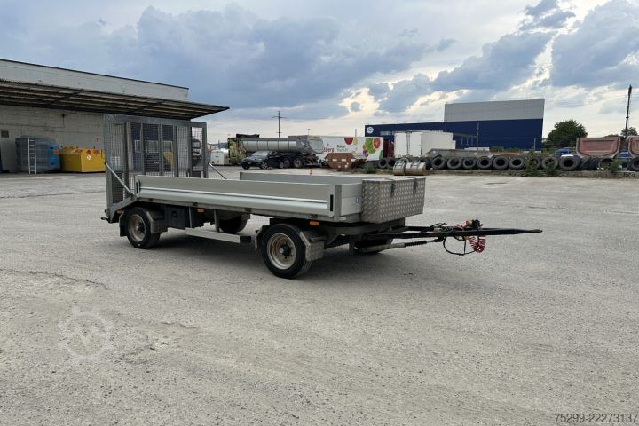 Brandalı açık römork  PHT 6000 Brücke / Swiss-Vehicle