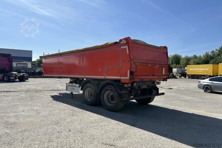 Yarı römork Fliegl ASS 272 Abschiebesystem / Swiss-Vehicle