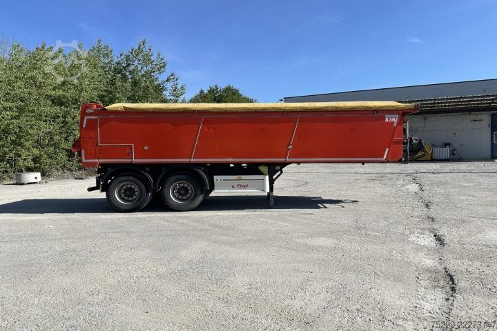 Yarı römork Fliegl ASS 272 Abschiebesystem / Swiss-Vehicle