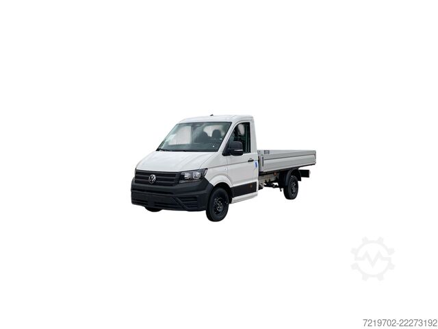 Camión plataforma, enganche de remolque, aire acondicionado, asientos calefactados, App Connect VW Crafter Pritsche