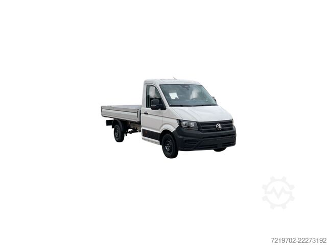 Camión plataforma, enganche de remolque, aire acondicionado, asientos calefactados, App Connect VW Crafter Pritsche