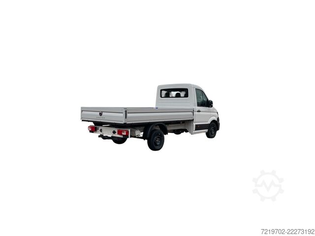 Camión plataforma, enganche de remolque, aire acondicionado, asientos calefactados, App Connect VW Crafter Pritsche