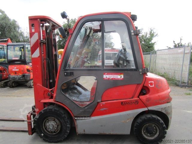 Dizel forkliftler Manitou MI25D Seitenschieber + Duplex-Freihubmast