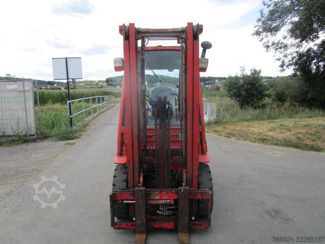 Dizel forkliftler Manitou MI25D Seitenschieber + Duplex-Freihubmast