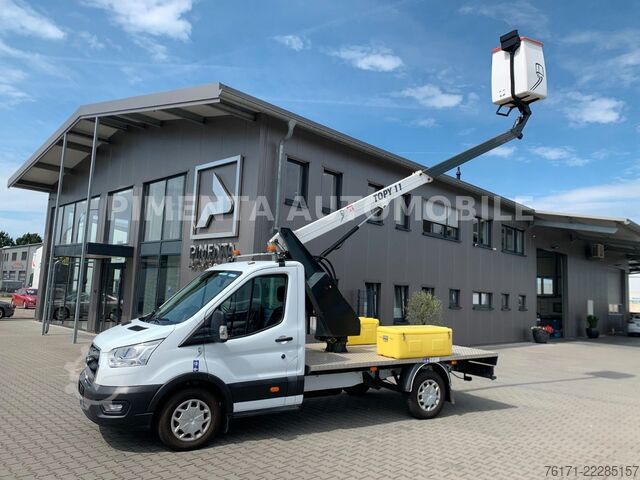 Vrachtwagenhoogwerker FORD Transit 2.0 TDCI Hubarbeitsbühne Topy11 11m RFK
