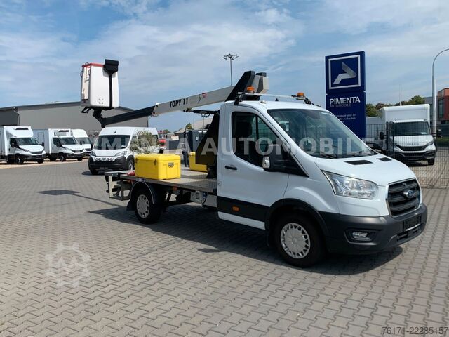 Vrachtwagenhoogwerker FORD Transit 2.0 TDCI Hubarbeitsbühne Topy11 11m RFK