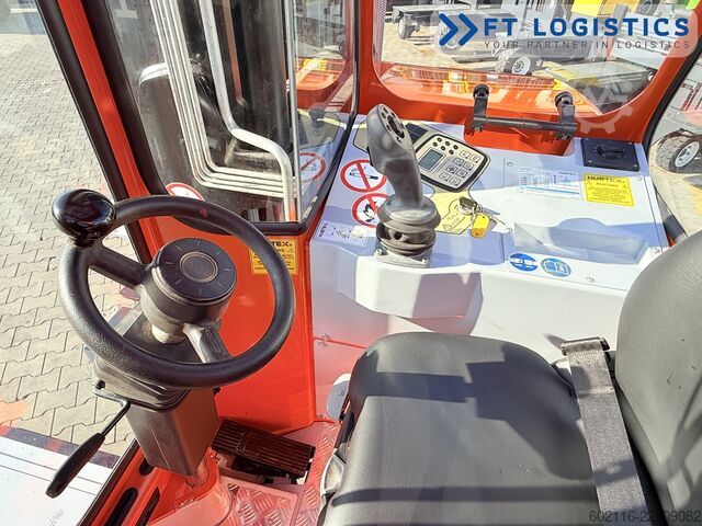 Carrello elevatore a 4 direzioni Hubtex DQ45G DUPLEX 5000 FORK-POSITIONER CABIN