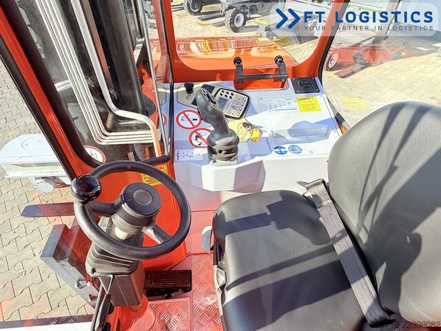 Carrello elevatore a 4 direzioni Hubtex DQ45G DUPLEX 5000 FORK-POSITIONER CABIN