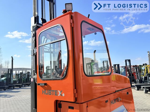 Carrello elevatore a 4 direzioni Hubtex DQ45G DUPLEX 5000 FORK-POSITIONER CABIN