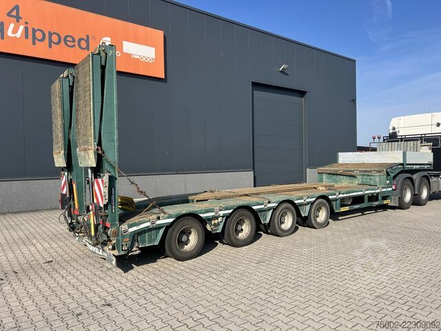 Caricatore basso Faymonville STZ-4AU , 4x hydraulic steering-axle, hydraulic...