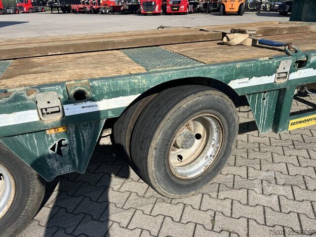 Caricatore basso Faymonville STZ-4AU , 4x hydraulic steering-axle, hydraulic...