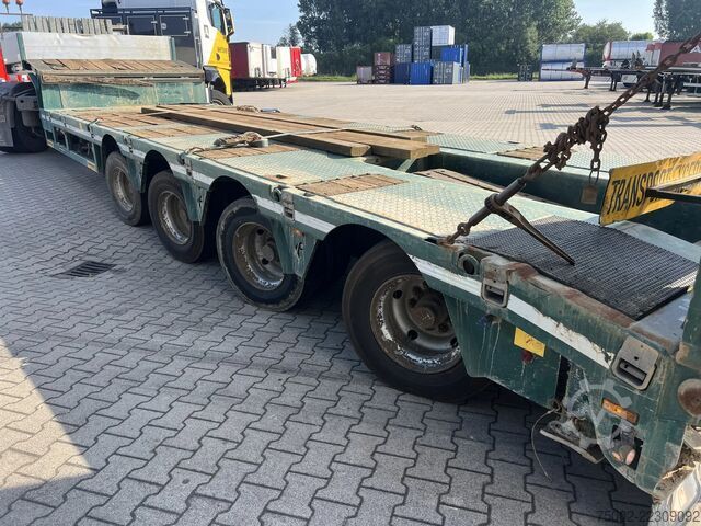 Caricatore basso Faymonville STZ-4AU , 4x hydraulic steering-axle, hydraulic...