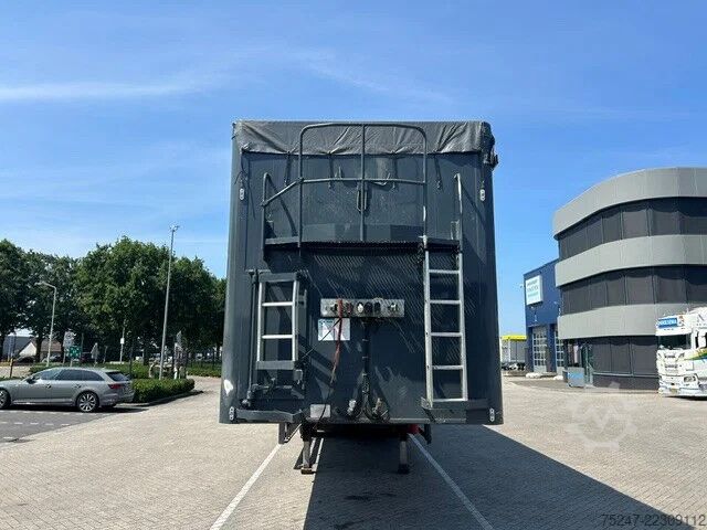 Bevægeligt gulv Knapen Trailers K200 - 92m3 2x Liftachse