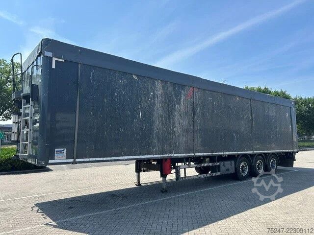 Bevægeligt gulv Knapen Trailers K200 - 92m3 2x Liftachse